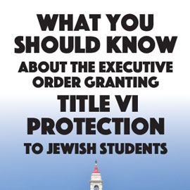 Title VI Protection to Jewish Students